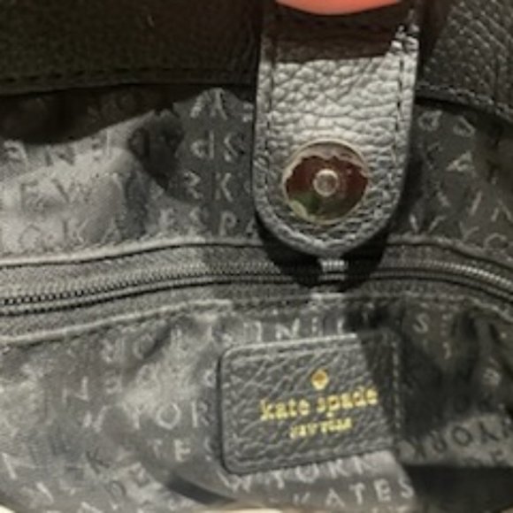 KATE SPADE "Larchmont Avenue Evangelie" Cross Body Satchel Bag - Picture 9 of 16